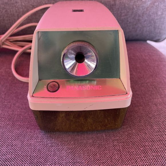 Panasonic Other - Vintage PANASONIC Green Electric Pencil Sharpener Point-O-Matic KP-8A EUC